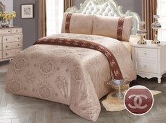 JE15 JACQUARD/300 THREAD COTTON BEDDING SET
