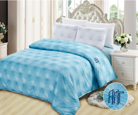 CD04 600 THREAD   COTTON, HANDMADE  BEDDING SET