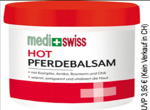MEDI-SWISS  HORSE BALM (HOT )