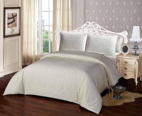 JA05  JACQUARD/300 THREAD COTTON BEDDING SET (LV INFUSION)