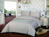 JA05G  JACQUARD/300 THREAD COTTON BEDDING SET (LV INFUSION)