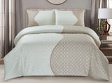 JA05P JACQUARD/300 THREAD COTTON BEDDING SET (DIOR  INFUSION)