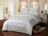 JA06B  JACQUARD/300 THREAD COTTON BEDDING SET (CHANNEL INFUSION)