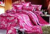 JA30  JACQUARD/300 THREAD COTTON BEDDING SET