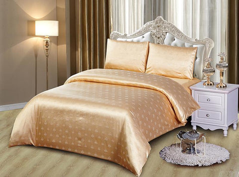 JA36 JACQUARD/300 THREAD COTTON BEDDING SET (CHANNEL INFUSION)