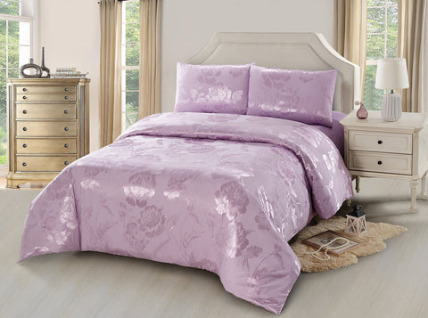 JA41  JACQUARD/300 THREAD COTTON BEDDING SET