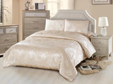 JA43 JACQUARD/300 THREAD COTTON BEDDING SET (CHANNEL INFUSION)