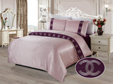 JE05  JACQUARD/300 THREAD COTTON BEDDING SET