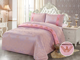 JE16 JACQUARD/300 THREAD COTTON BEDDING SET (ARMANI  INFUSION)
