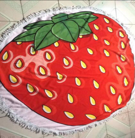 MMT -07 BEACH ROUND MAT-TOWEL