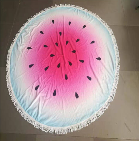 MMT -09 BEACH ROUND MAT-TOWEL