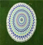 MMT -08 BEACH ROUND MAT-TOWEL