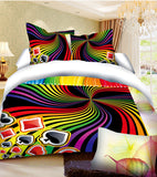 MP15 MICROFIBER/  300 THREAD  COTTON BEDDING SET