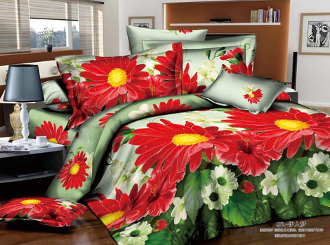 MP42 MICROFIBER/  300 THREAD  COTTON BEDDING SET