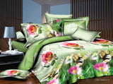 MP53 MICROFIBER/  300 THREAD  COTTON BEDDING SET