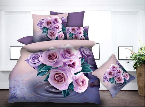 MP71 MICROFIBER/  300 THREAD  COTTON BEDDING SET