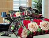 SA03 SILK/300 THREAD COTTON BEDDING SET (CHANNEL INFUSION)